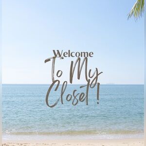 Hi! Welcome to my closet!! The merchandise is fabulous & the deals are GOOD! ❤️😃